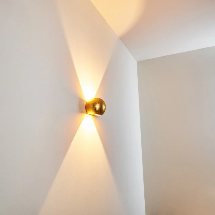 Hofstein Flot Wandleuchte Gold, 1-flammig 16 Hofstein Flot Wandleuchte Gold, 1-flammig – Bild 16