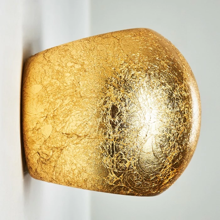 Hofstein Flot Wandleuchte Gold, 1-flammig 6 Hofstein Flot Wandleuchte Gold, 1-flammig – Bild 6