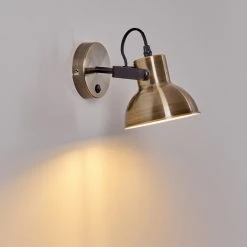 Hofstein Fresno Wandleuchte Schwarz-Gold, 1-flammig 32 Hofstein Fresno Wandleuchte Schwarz-Gold, 1-flammig -Wandleuchten Verkaufsgeschäft fresno wandleuchte h3351468 12