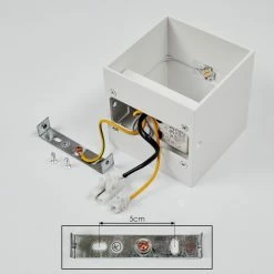 Hofstein Fulufo Wandleuchte LED Weiß, 1-flammig -Wandleuchten Verkaufsgeschäft fulufo wandleuchte h3415962 4