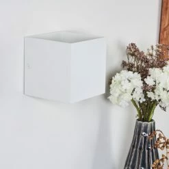 Hofstein Fulufo Wandleuchte LED Weiß, 1-flammig -Wandleuchten Verkaufsgeschäft fulufo wandleuchte h3415962 7