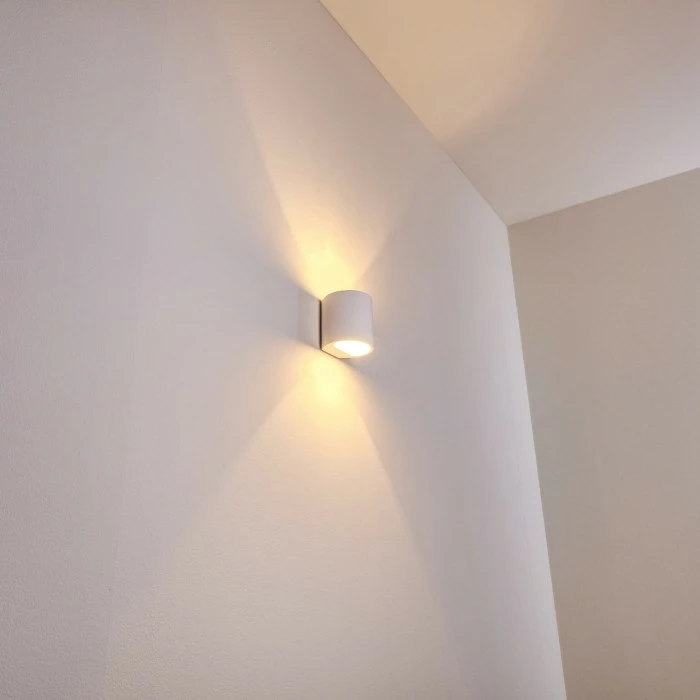 Hofstein Galpones Wandleuchte Weiß, 1-flammig 4 Hofstein Galpones Wandleuchte Weiß, 1-flammig – Bild 4