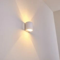 Hofstein Galpones Wandleuchte Weiß, 1-flammig 27 Hofstein Galpones Wandleuchte Weiß, 1-flammig -Wandleuchten Verkaufsgeschäft galpones wandleuchte h3266342 do4 9