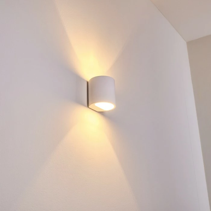 Hofstein Galpones Wandleuchte Weiß, 1-flammig 10 Hofstein Galpones Wandleuchte Weiß, 1-flammig – Bild 10