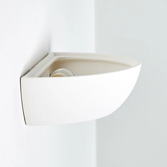 Hofstein Garbagna Wandleuchte Weiß, 1-flammig 13 Hofstein Garbagna Wandleuchte Weiß, 1-flammig – Bild 13