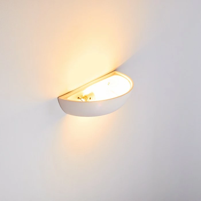 Hofstein Garbagna Wandleuchte Weiß, 1-flammig 22 Hofstein Garbagna Wandleuchte Weiß, 1-flammig – Bild 22