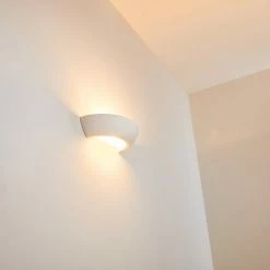 Hofstein Garbagna Wandleuchte Weiß, 1-flammig 28 Hofstein Garbagna Wandleuchte Weiß, 1-flammig -Wandleuchten Verkaufsgeschäft garbagna wandleuchte h168821 do6 3