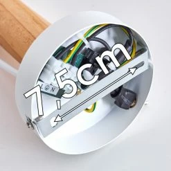 Hofstein Geelong Wandleuchte Weiß, Holz hell, 1-flammig 37 Hofstein Geelong Wandleuchte Weiß, Holz hell, 1-flammig -Wandleuchten Verkaufsgeschäft geelong wandleuchte h3328262 18