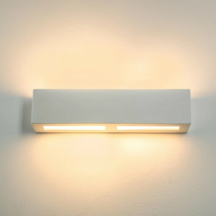 Hofstein Giove Wandleuchte Weiß, 1-flammig 3 Hofstein Giove Wandleuchte Weiß, 1-flammig – Bild 3