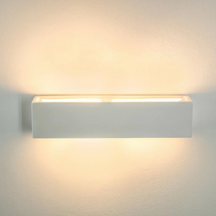 Hofstein Giove Wandleuchte Weiß, 1-flammig 9 Hofstein Giove Wandleuchte Weiß, 1-flammig – Bild 9