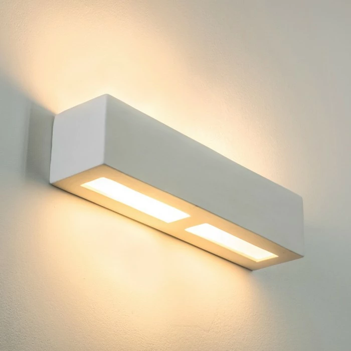 Hofstein Giove Wandleuchte Weiß, 1-flammig 10 Hofstein Giove Wandleuchte Weiß, 1-flammig – Bild 10