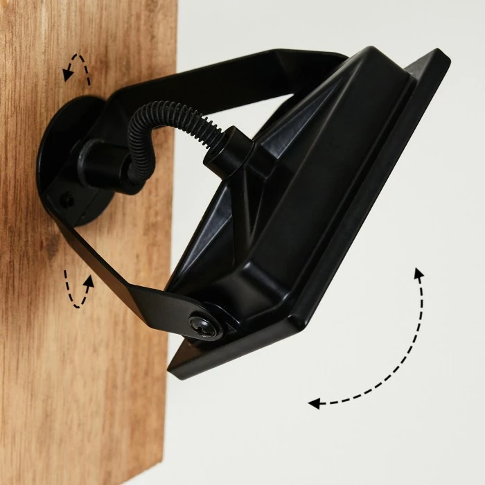 Hofstein Giresta Wandleuchte LED Schwarz, Braun, 1-flammig 6 Hofstein Giresta Wandleuchte LED Schwarz, Braun, 1-flammig – Bild 6