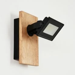 Hofstein Giresta Wandleuchte LED Schwarz, Braun, 1-flammig 19 Hofstein Giresta Wandleuchte LED Schwarz, Braun, 1-flammig -Wandleuchten Verkaufsgeschäft giresta wandleuchte h3428634 7