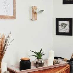 Hofstein Giresta Wandleuchte LED Braun, Weiß, 1-flammig 23 Hofstein Giresta Wandleuchte LED Braun, Weiß, 1-flammig -Wandleuchten Verkaufsgeschäft giresta wandleuchte h3436677 11