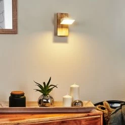 Hofstein Giresta Wandleuchte LED Braun, Weiß, 1-flammig 18 Hofstein Giresta Wandleuchte LED Braun, Weiß, 1-flammig -Wandleuchten Verkaufsgeschäft giresta wandleuchte h3436677 6