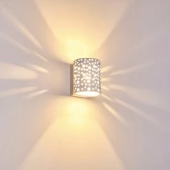 Hofstein Glenden Wandleuchte Weiß, 1-flammig 36 Hofstein Glenden Wandleuchte Weiß, 1-flammig -Wandleuchten Verkaufsgeschäft glenden wandleuchte h3266328 do4 17