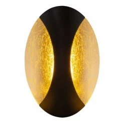 Globo ALEXANDRA Wandleuchte LED Schwarz, 1-flammig -Wandleuchten Verkaufsgeschäft globo alexandra wandleuchte 78400g 2