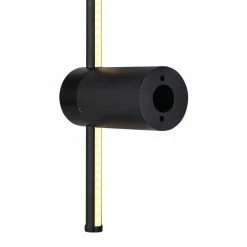 Globo CHASEY Wandleuchte LED Schwarz, 1-flammig 12 Globo CHASEY Wandleuchte LED Schwarz, 1-flammig -Wandleuchten Verkaufsgeschäft globo chasey wandleuchte 78407 12b 3