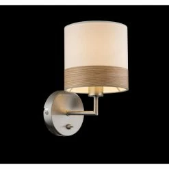 Globo CHIPSY Wandleuchte Nickel-Matt, 1-flammig