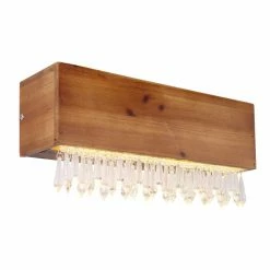 Globo EDELTRAUD Wandleuchte LED Schwarz, 1-flammig