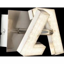 Globo EMMA Wandleuchte LED Nickel-Matt, 1-flammig