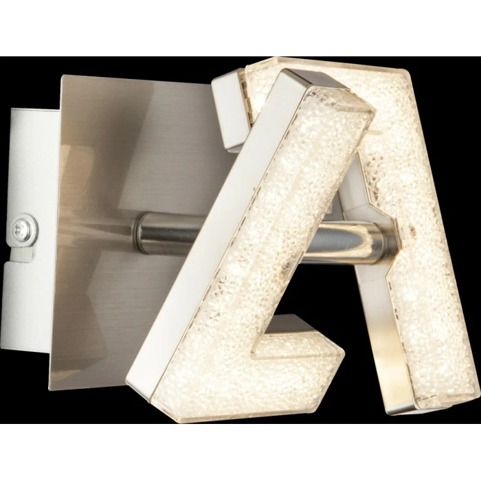 Globo EMMA Wandleuchte LED Nickel-Matt, 1-flammig 1 Globo EMMA Wandleuchte LED Nickel-Matt, 1-flammig