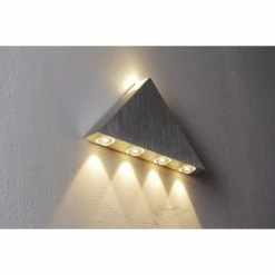 Globo GORDON Wandleuchte LED Chrom, Aluminium, Edelstahl, 5-flammig -Wandleuchten Verkaufsgeschäft globo gordon wandleuchte 7602 do1 6