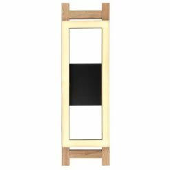 Globo ILLA Wandleuchte LED Schwarz, 1-flammig -Wandleuchten Verkaufsgeschäft globo illa wandleuchte 67266w 2