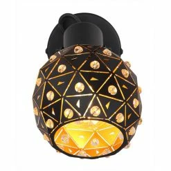 Globo JODIE Strahler Schwarz, 1-flammig -Wandleuchten Verkaufsgeschäft globo jodie strahler 54029 1 3