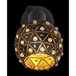 Globo JODIE Strahler Schwarz, 1-flammig -Wandleuchten Verkaufsgeschäft globo jodie strahler 54029 1 4