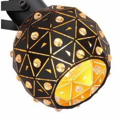 Globo JODIE Strahler Schwarz, 1-flammig -Wandleuchten Verkaufsgeschäft globo jodie strahler 54029 1 5