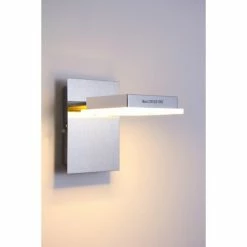 Globo Kerstin Wandleuchte LED Nickel-Matt, 1-flammig -Wandleuchten Verkaufsgeschäft globo kerstin wandleuchte 56138 1 10