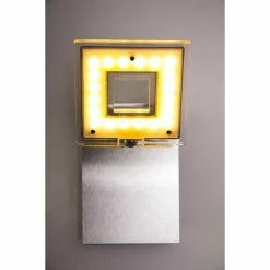 Globo Kerstin Wandleuchte LED Nickel-Matt, 1-flammig -Wandleuchten Verkaufsgeschäft globo kerstin wandleuchte 56138 1 2