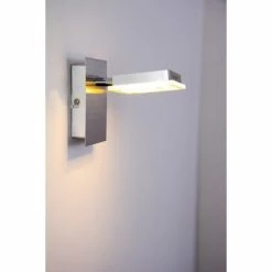 Globo Kerstin Wandleuchte LED Nickel-Matt, 1-flammig -Wandleuchten Verkaufsgeschäft globo kerstin wandleuchte 56138 1 7