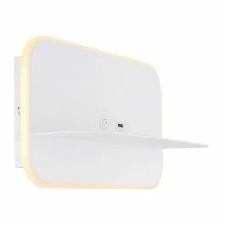 Globo LEMUR Wandleuchte LED Weiß, 1-flammig -Wandleuchten Verkaufsgeschäft globo lemur wandleuchte 78402 3