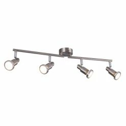 Globo LOSSA Strahler LED Nickel-Matt, 4-flammig