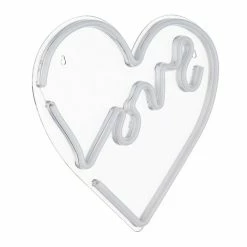 Globo LOVE Dekoleuchte LED Transparent, Klar, 1-flammig 8 Globo LOVE Dekoleuchte LED Transparent, Klar, 1-flammig -Wandleuchten Verkaufsgeschäft globo love dekoleuchte 28055 2