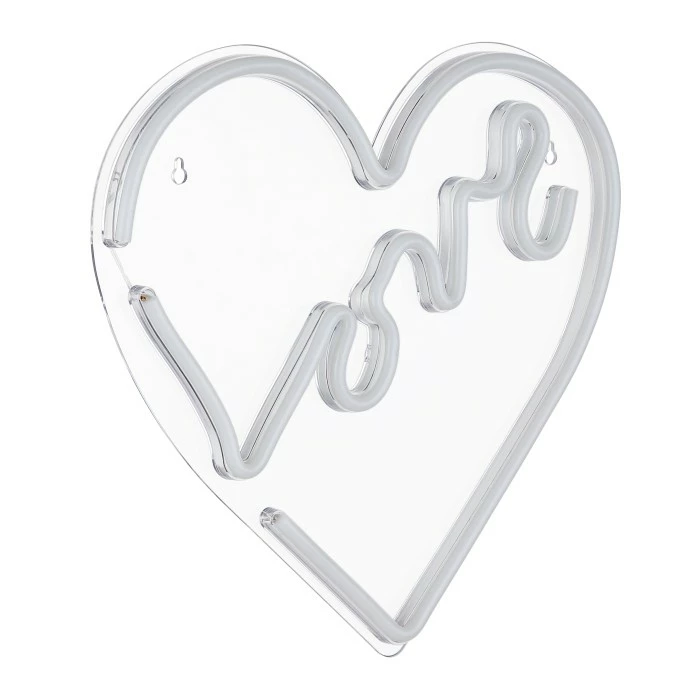 Globo LOVE Dekoleuchte LED Transparent, Klar, 1-flammig 3 Globo LOVE Dekoleuchte LED Transparent, Klar, 1-flammig – Bild 3