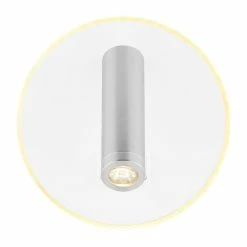 Globo MANY Wandleuchte LED Nickel-Matt, Weiß, 1-flammig -Wandleuchten Verkaufsgeschäft globo many wandleuchte 78405w 2