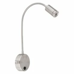 Globo MILLY Wandleuchte LED Nickel-Matt, 1-flammig 6 Globo MILLY Wandleuchte LED Nickel-Matt, 1-flammig -Wandleuchten Verkaufsgeschäft globo milly wandleuchte 57311n 2