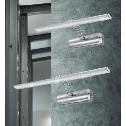 Globo Picture I Displayleuchte LED Chrom, 1-flammig -Wandleuchten Verkaufsgeschäft globo picture i displayleuchte 78301 2