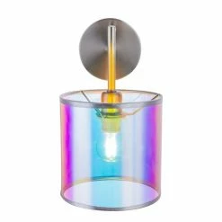 Globo PRISMA Wandleuchte Nickel-Matt, 1-flammig 6 Globo PRISMA Wandleuchte Nickel-Matt, 1-flammig -Wandleuchten Verkaufsgeschäft globo prisma wandleuchte 15260w 2