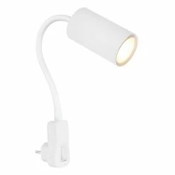 Globo ROBBY Wandleuchte Weiß, 1-flammig