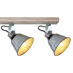 Globo Strahler GÜNTHER I Weiß, Gold, 4-flammig -Wandleuchten Verkaufsgeschäft globo strahler guenther i 15366z 4 4