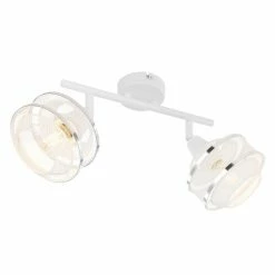 Globo Strahler VIGATTO Weiß, 2-flammig