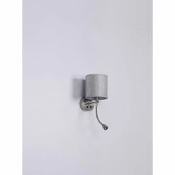 Globo UMBRELLA Wandleuchte LED Nickel-Matt, 2-flammig -Wandleuchten Verkaufsgeschäft globo umbrella wandleuchte 15185 2w 9