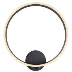 Globo VICTORIA Wandleuchte LED Schwarz, 1-flammig -Wandleuchten Verkaufsgeschäft globo victoria wandleuchte 67202 40b 3