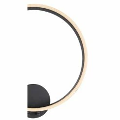 Globo VICTORIA Wandleuchte LED Schwarz, 1-flammig -Wandleuchten Verkaufsgeschäft globo victoria wandleuchte 67202 40b 4