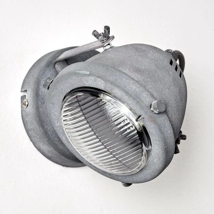 Hofstein Glostrup Wandleuchte LED Grau, 1-flammig 11 Hofstein Glostrup Wandleuchte LED Grau, 1-flammig – Bild 11