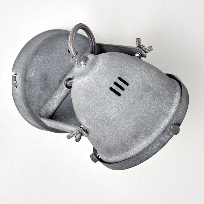 Hofstein Glostrup Wandleuchte LED Grau, 1-flammig 13 Hofstein Glostrup Wandleuchte LED Grau, 1-flammig – Bild 13